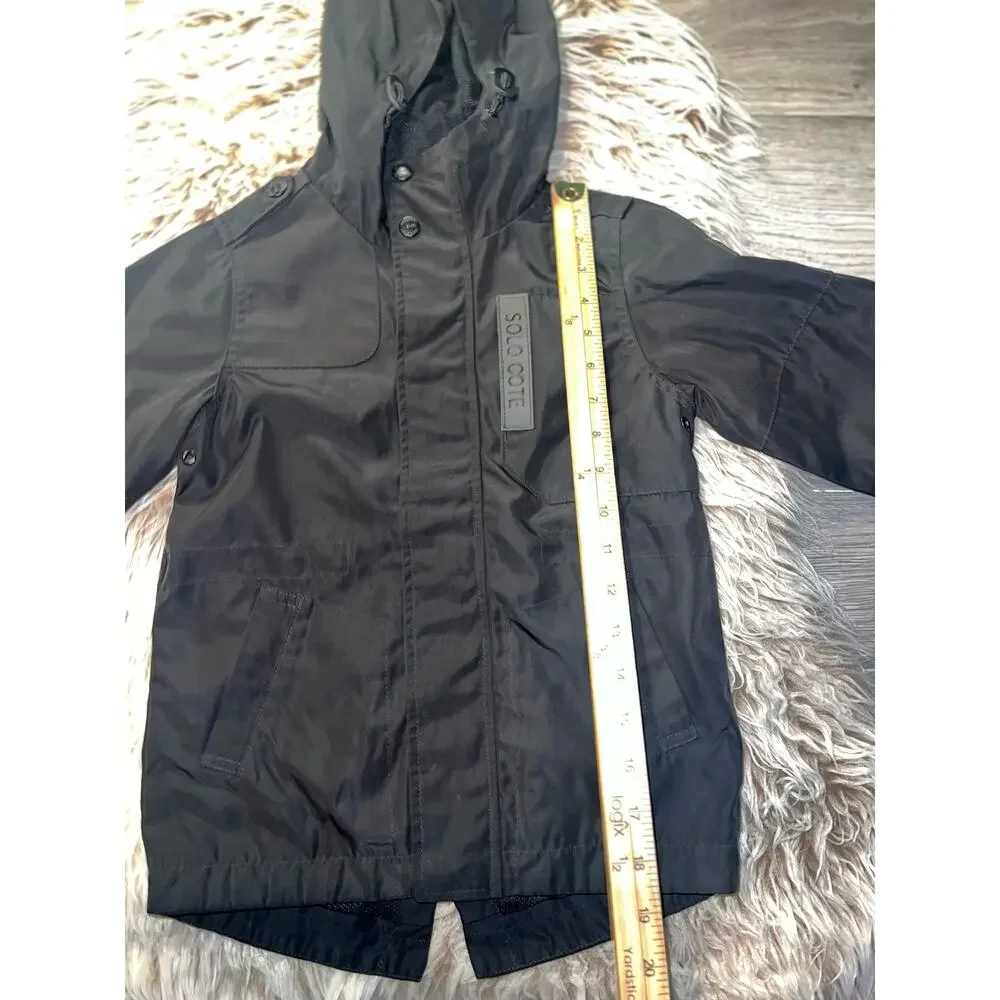 Solocote Toddler Black Jacket Size 3/4y